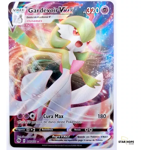 Carta Pokemon Gardevoir V Original Copag + Brindes