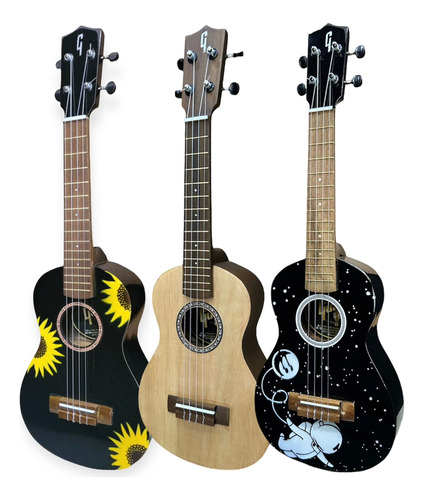 Ukelele Profesional Incluye Forro,método Y Pua 