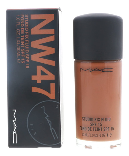 Mac Studio Fix Fluid Natural Matte Foundation Spf 15, 1 Oz .