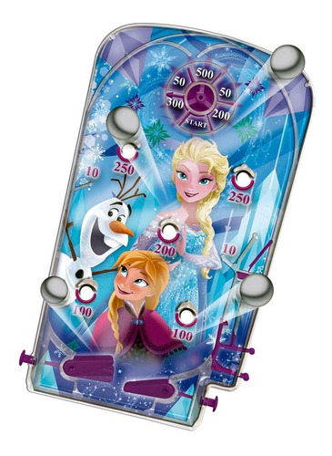 Flipper Pinball Disney Frozen Chico Infantil Ditoys Original