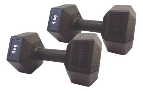 Mancuerna 4kg X 2 Unidades Calidad Pvc Gym Fabrica 770store