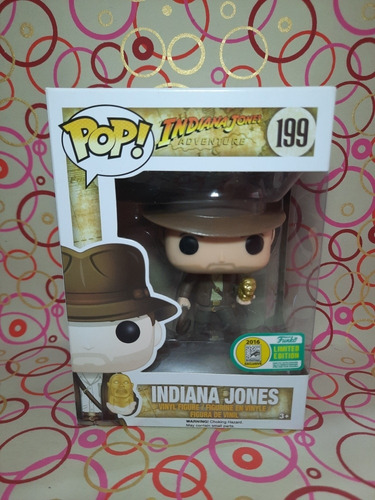 Funko Pop Indiana Jones Adventure Sdcc Exclusive 