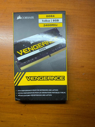 Memoria Ram Corsair Vengance 8gb Ddr4 2400mhz Notebook Nueva