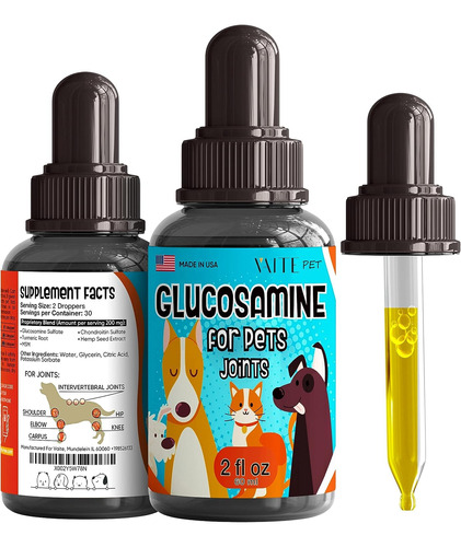 Gotas De Glucosamina Para Mascotas Para Cadera Y Articulacio