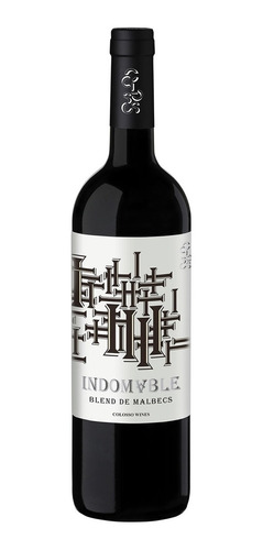 Vino Indomable Blend De Malbec Vicentin X750cc