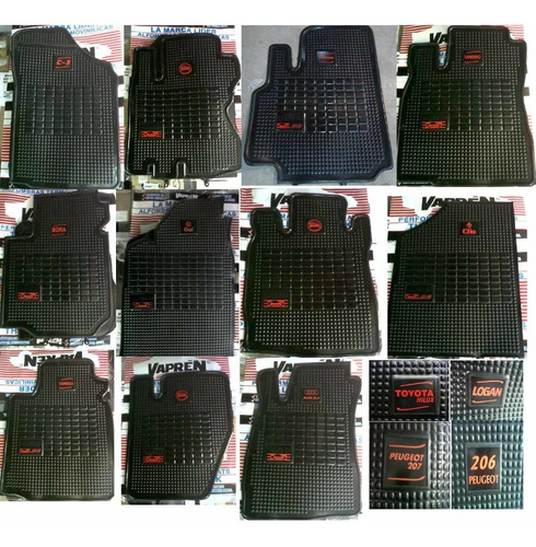 Imagen 4 de 7 de Alfombra Fiat Fiorino 96 Vapren 2 Piezas
