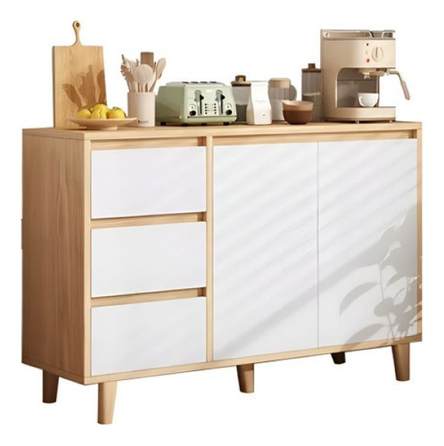 Mueble Organizador Alacena 3 Cajones 2 Puertas 100x30x80cm*