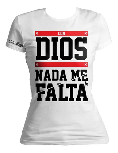 Playera Nada Me Falta - La Cuarta Tribu Dama 