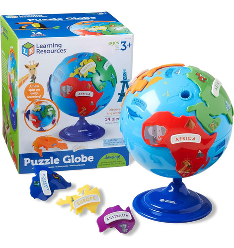 Learning Resources Puzzle Globe Rompecabezas Geográfico