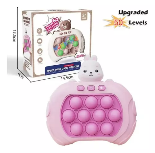 Mini Game Popit Controle Jogo Infantil Elétrico Com Pilhas