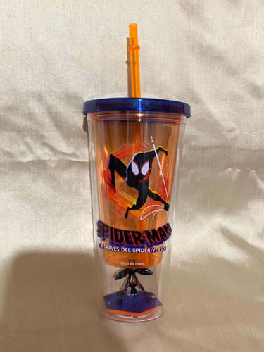 Vaso Promocional Spiderman:a Través Del Spider-verso (Usado)
