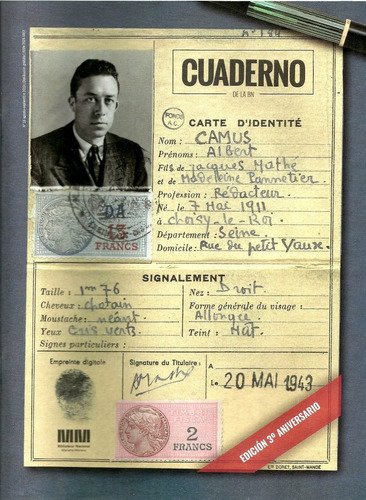 Cuaderno De La Biblioteca Nacional 18. Albert Camus