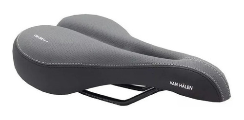 Asiento Bicicleta Van Halen 601 Gel Prostatico Cuero Foam