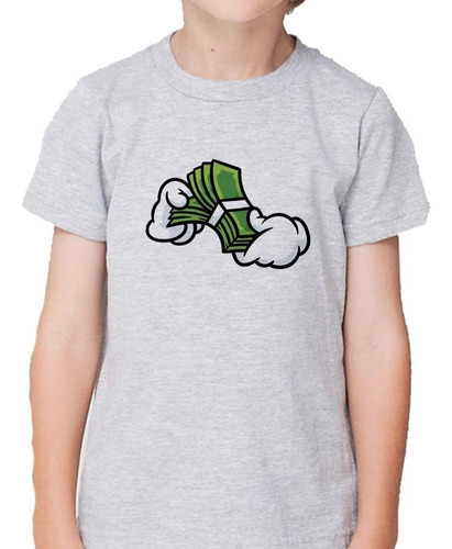 Remera De Niño Dinero Contar Manos