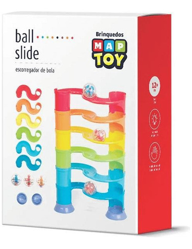 Ball Slide Escorregador De Bola 982-0 - Maptoy