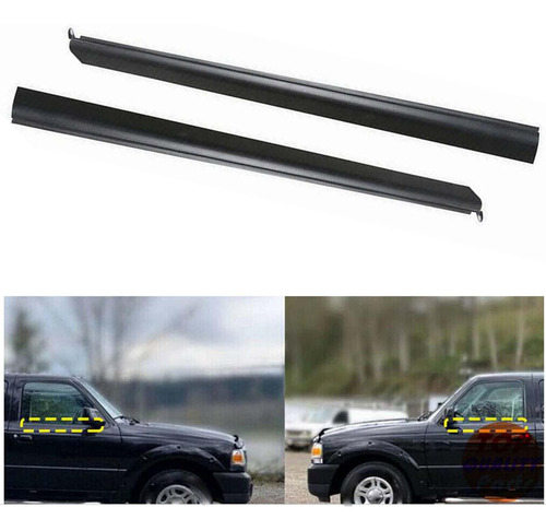 2x Door Weatherstrip 6l5z1021452aa Replacement Parts Durable