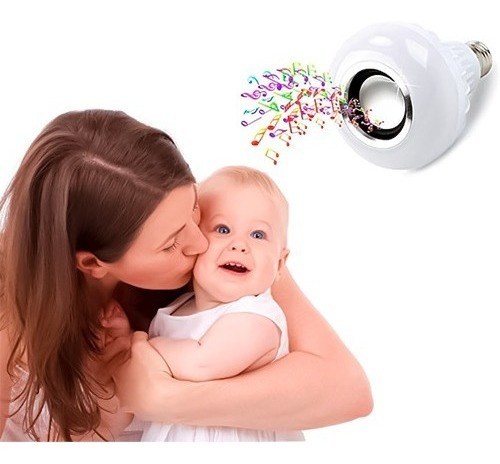 Imagen 4 de 7 de Foco Parlant Bluetooth Multicolor Led Inteligent Control
