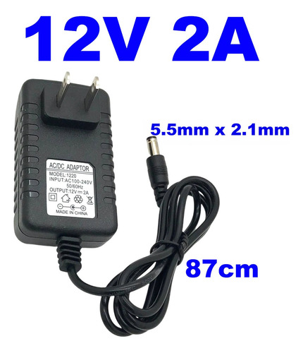 Transformador 220 Voltios A 12 Voltios - 2 Amperio - K757
