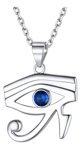 Colar Feminino Com Pingente De Olhos De Horus Egypt Amuleto