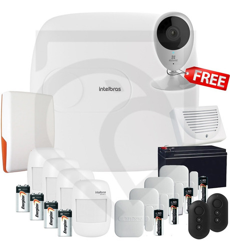 Kit Alarma Casa Intelbras Inalámbrica Celular Martinez