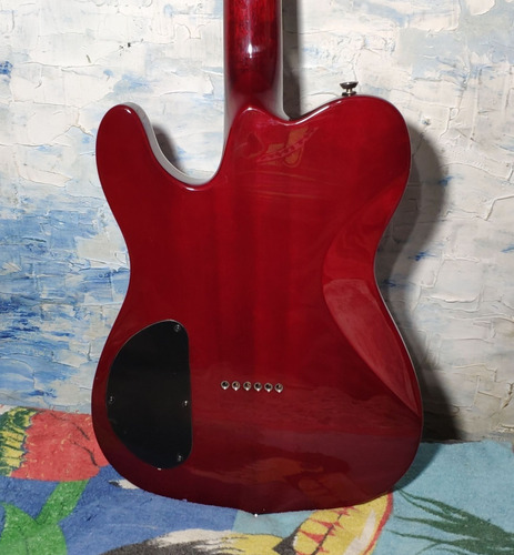 Fender Telecaster Crimson Red Fmt Hh Custom Lmt - Willaudio (Usado)