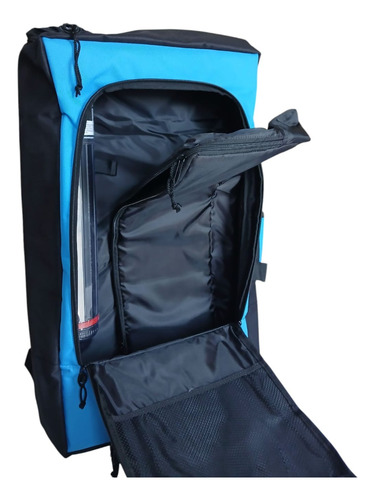 Mochila Para Arco Recurvo Tubo Porta Flechas Mendoza Azul Azul Ambidiestro