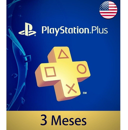 Tarjeta Plus Psn Usa/ Perú 3 Meses ( Código Digital )