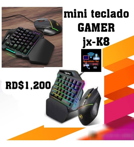 Mini Teclado Gamer