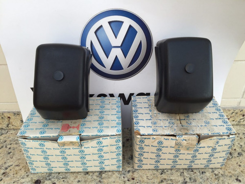 Batentes Parachoque Gol Gti, Gts,preto,novo Na Caixa Vw 