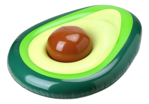 Flotador Inflable De Aguacate Para Piscina Con Bola Flotante