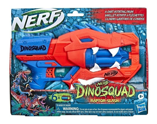 Nerf Dinosquad Raptor-slash F2475 Lanzador Dardos
