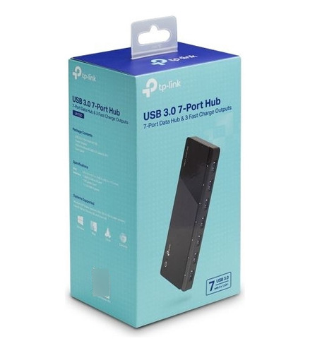 Tp Link Uh700 Hub De 7 Puertos Usb 3.0 Hasta 5 Gbps