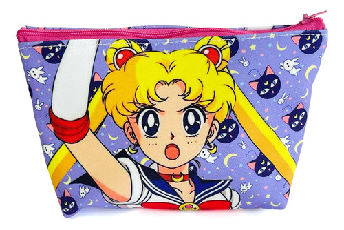 Estuche Sailor Moon Anime Para Cosméticos O Lápices