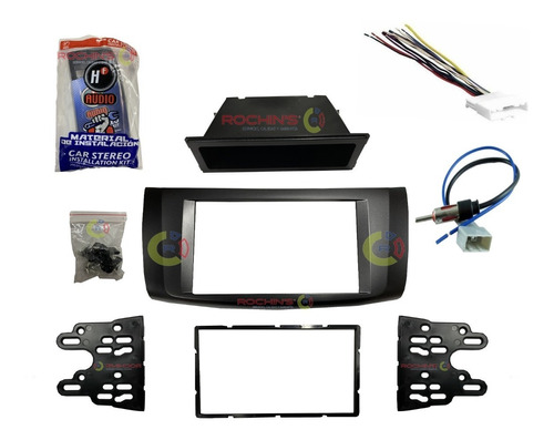  Base Estereo Frente Kit 1 O 2 Din Nissan Sentra 2013-2019