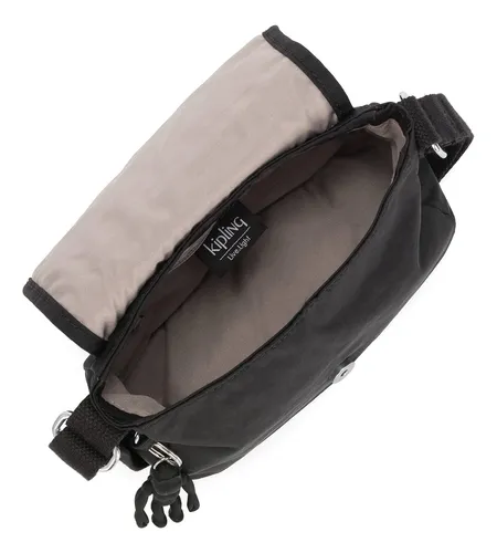 Mini Bolso Kipling, Poliéster, Unisex, 14 Cm X 19 Cm, Negro