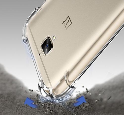 Imagem 3 de 5 de Capa Case Oneplus 3t Tela 5.5 Anti Impacto Queda Shock