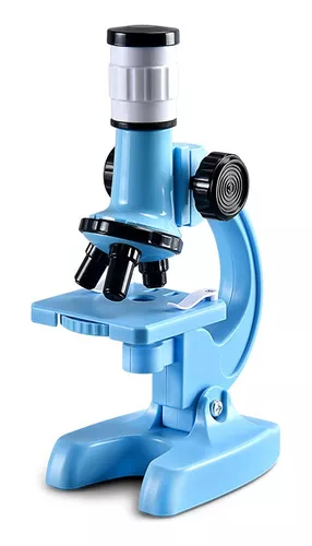 Microscopio Educativo Para Niños Azul 100x400x1200 – Otuti