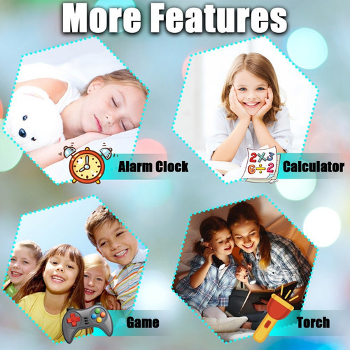 Smartwatch Pthtechus Y19 Con Música Y Juegos Para Niños Color De La Caja Azul