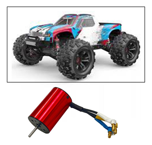 Rc Motor Rc Rc Reemplazo De Metal Para 16207 16208 16209