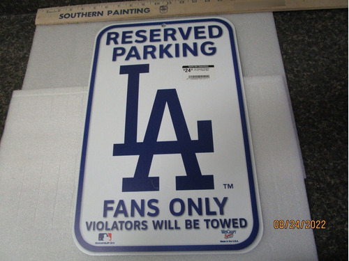 Qty (6) La Dodgers  Reserve Parking / La Fans Only  Sign Mmf
