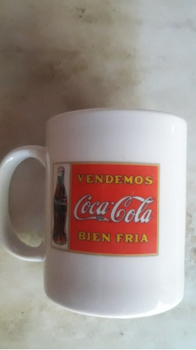 Coca Cola Coleccionable, Taza, Jarra Ceramica, Unica