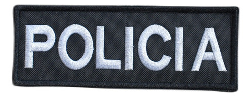 Parche Rectangular Policia Distintivo Pecho Chaleco