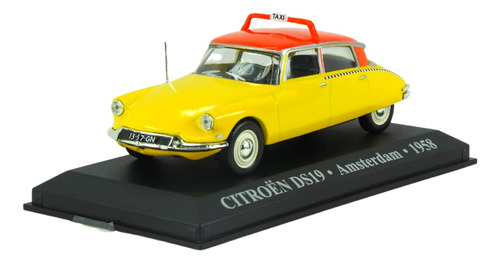 Altaya Ds19 Amsterdam Taxi 1958 1:43 Escala Diecast Car Amar