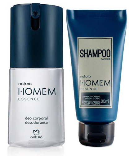 Combo Natura Homem Essence Deo Corporal + Shampoo Corpo | MercadoLivre