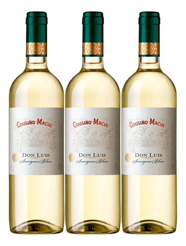 Vinho Cousino Macul Dom Luis Sauvignon Blanc 750ml (3 Und)