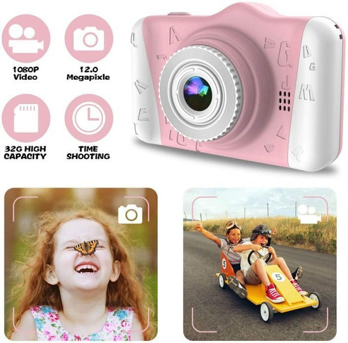 Cámara Digital Para Niños De 12 Mp Recargable