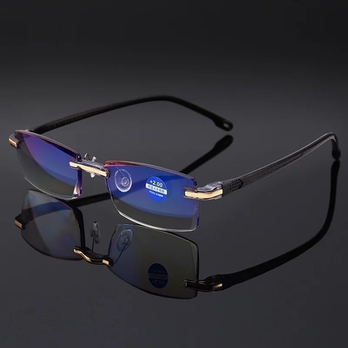 400 Gafas Progresivas De Zafiro De Alta Dureza Anti-azul
