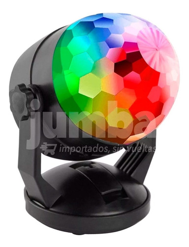 Esfera Led Móvil Usb Giratoria 6 Colores 260° 10w Baj Consum