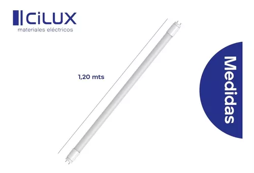 Tubo LED 18w 1,20 Mts Luz Fría Interelec