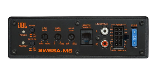 Jbl Caixa Automotiva Universal Sw68ams Universal Slim Sub